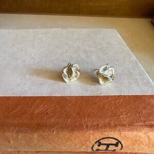 Elegant Silver Floral Earrings- vintage bohemian top quality accessories dainty